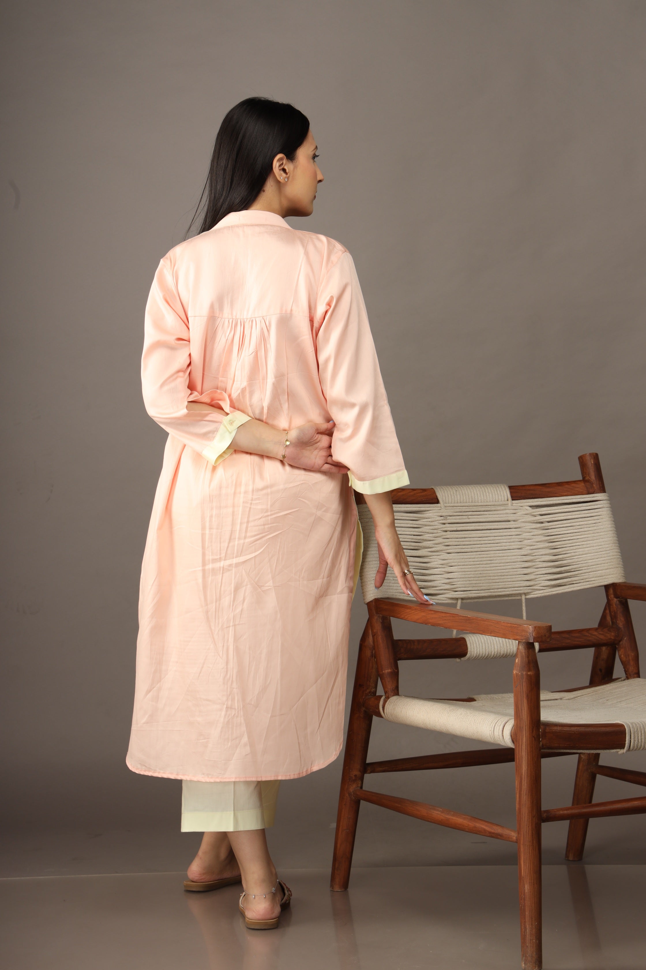 Serene Luna Colorblock Kurta Set
