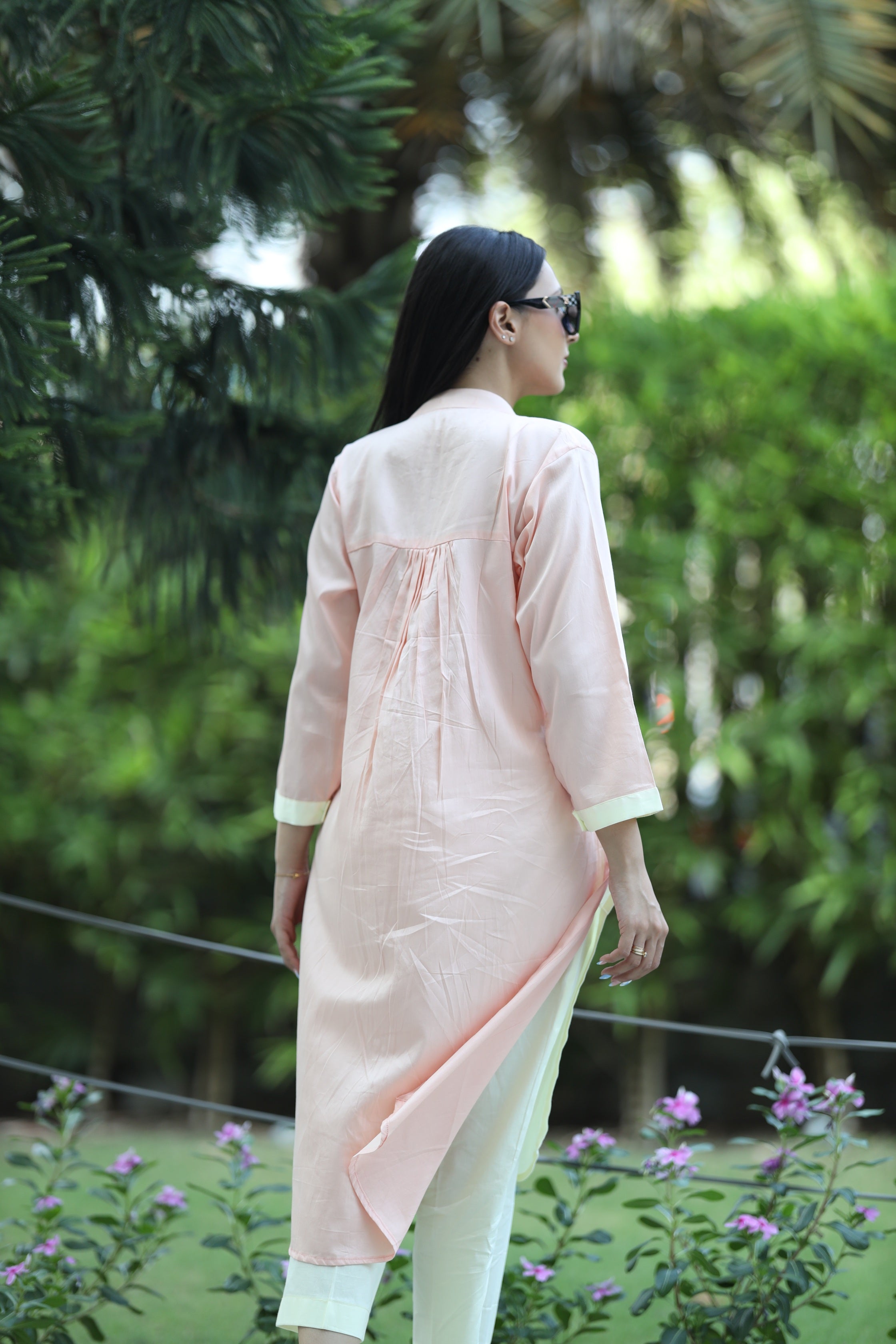 Serene Luna Colorblock Kurta Set