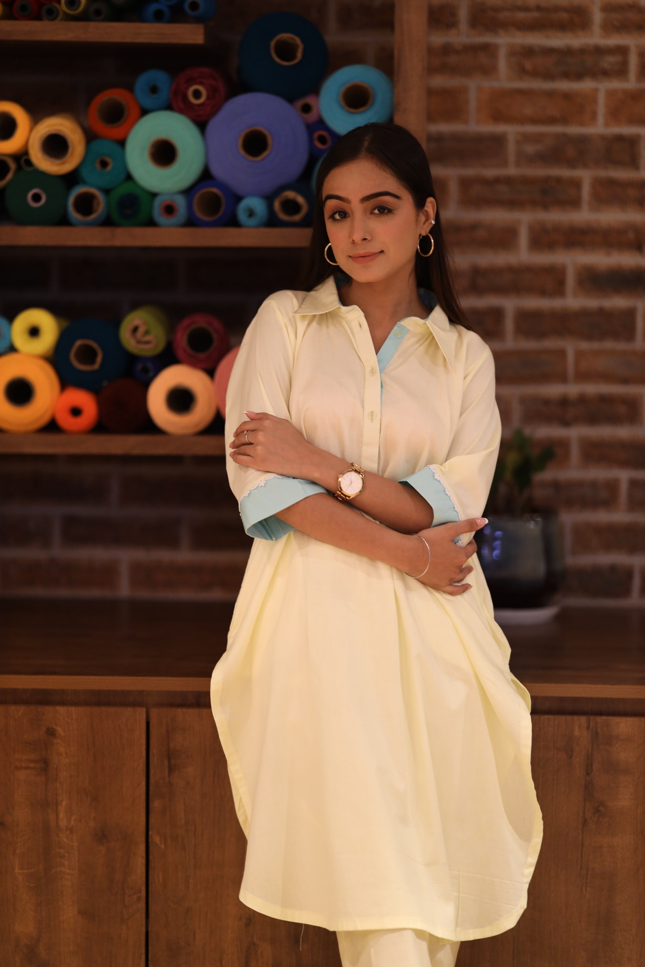 Honey Mist Kurta Co-ord