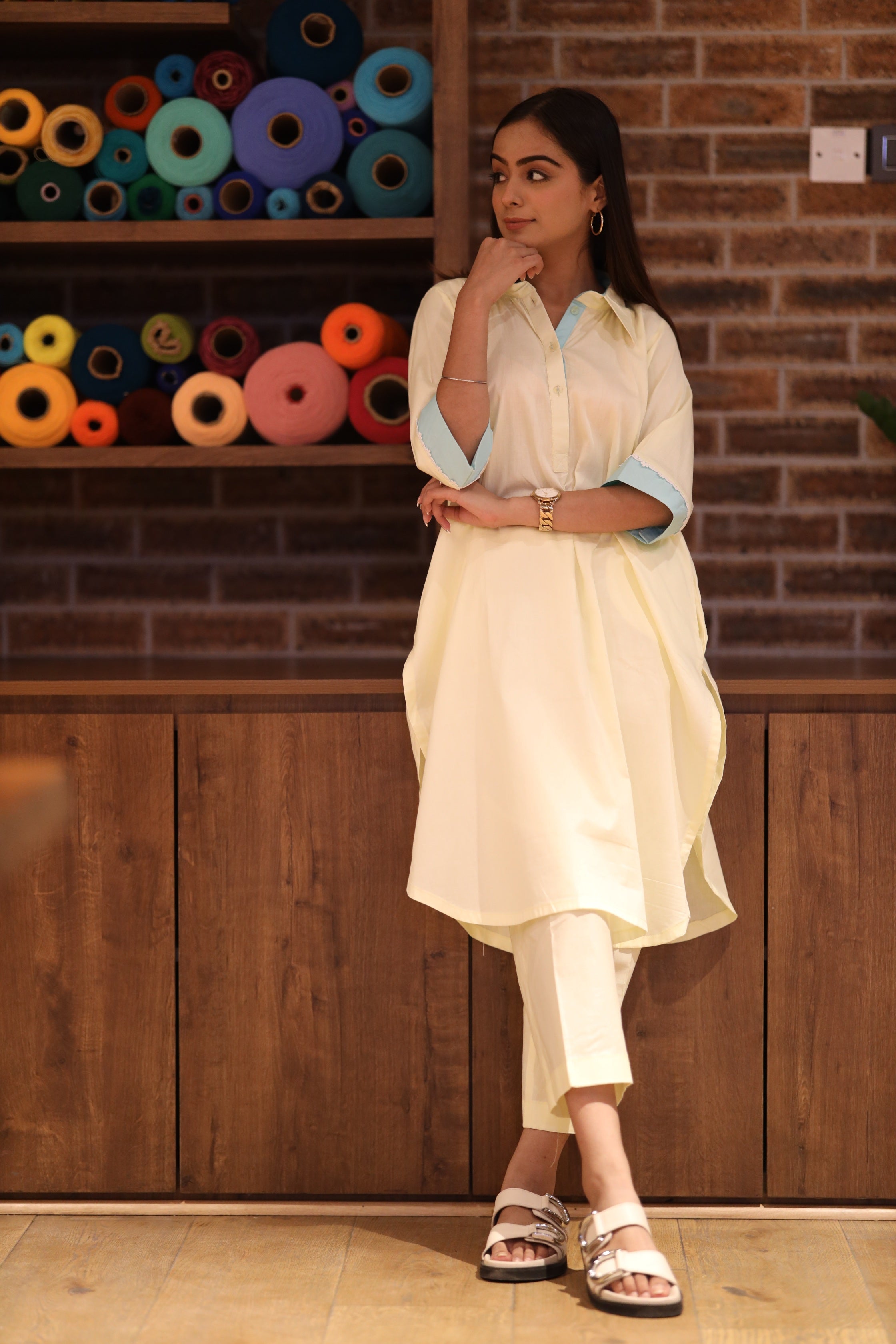 Honey Mist Kurta Co-ord