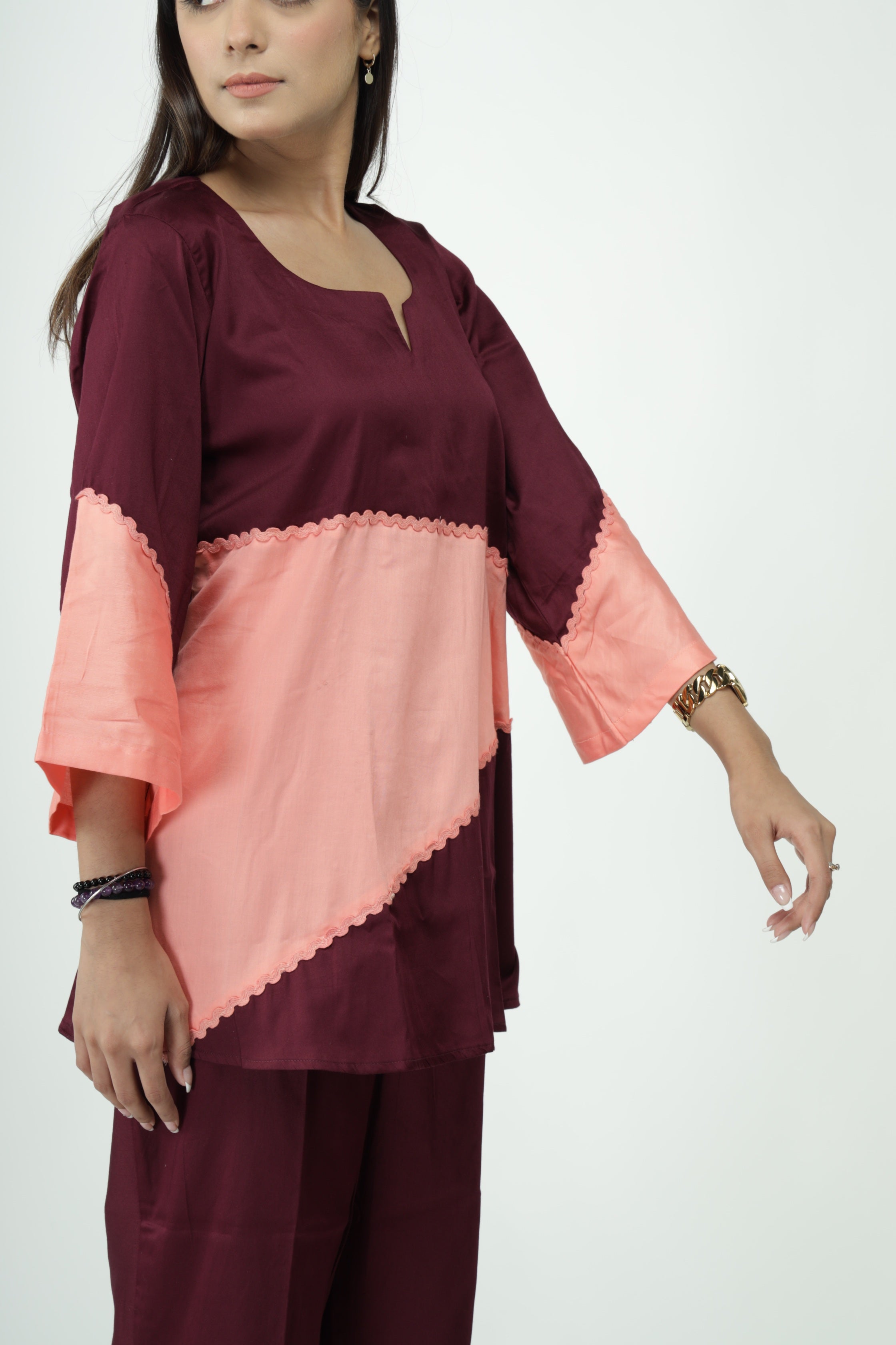 Plum Poise Co-ord Set