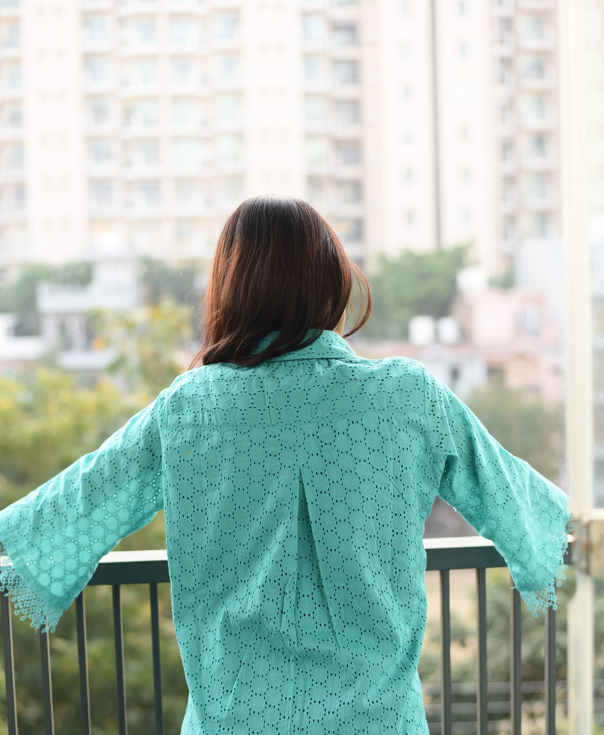 Teal AM to PM Co-ord Set