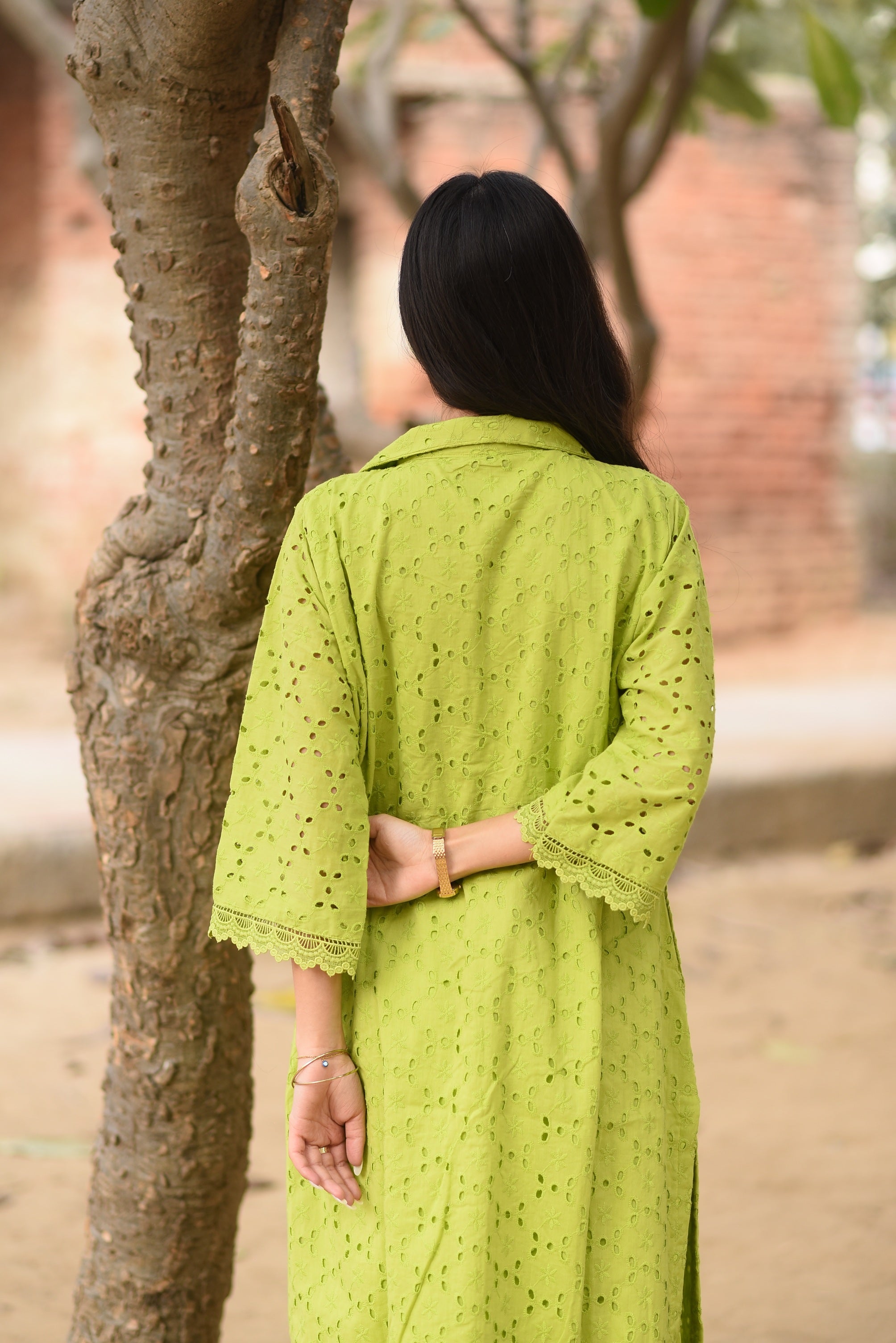Sage Green Kurta Set
