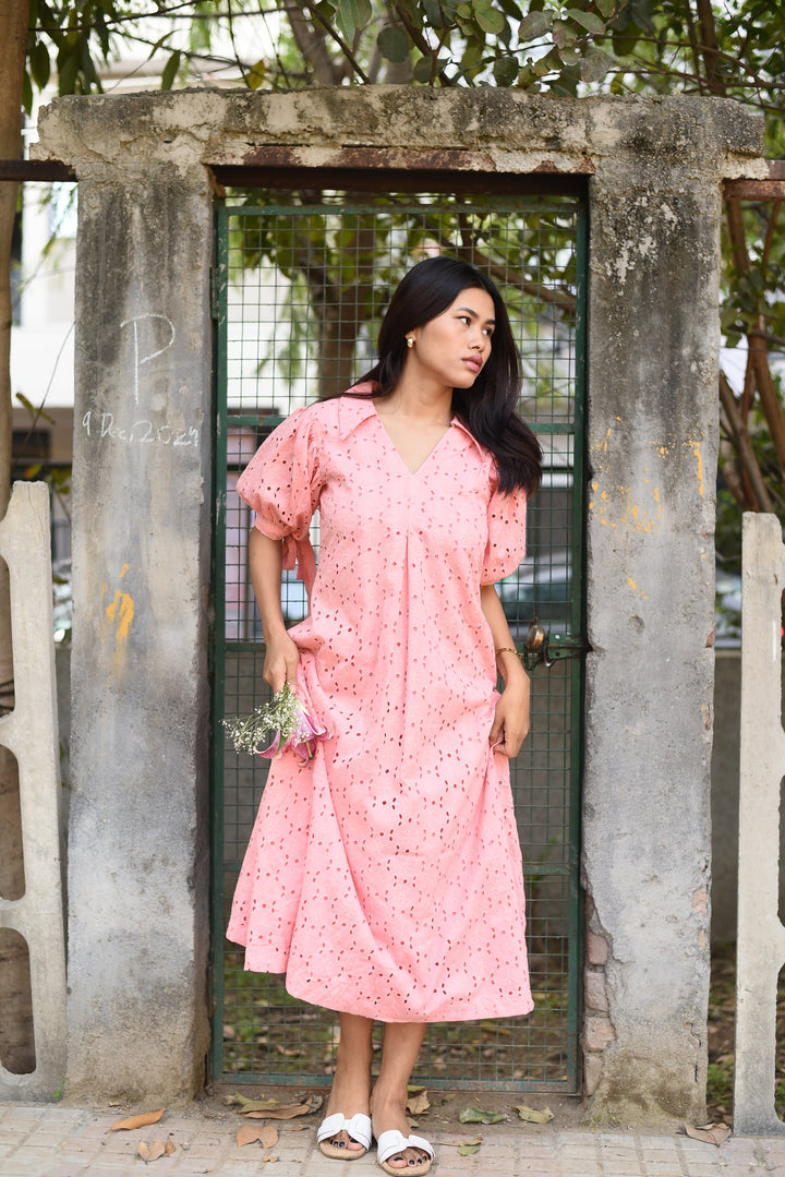 Peachy Summer Dress