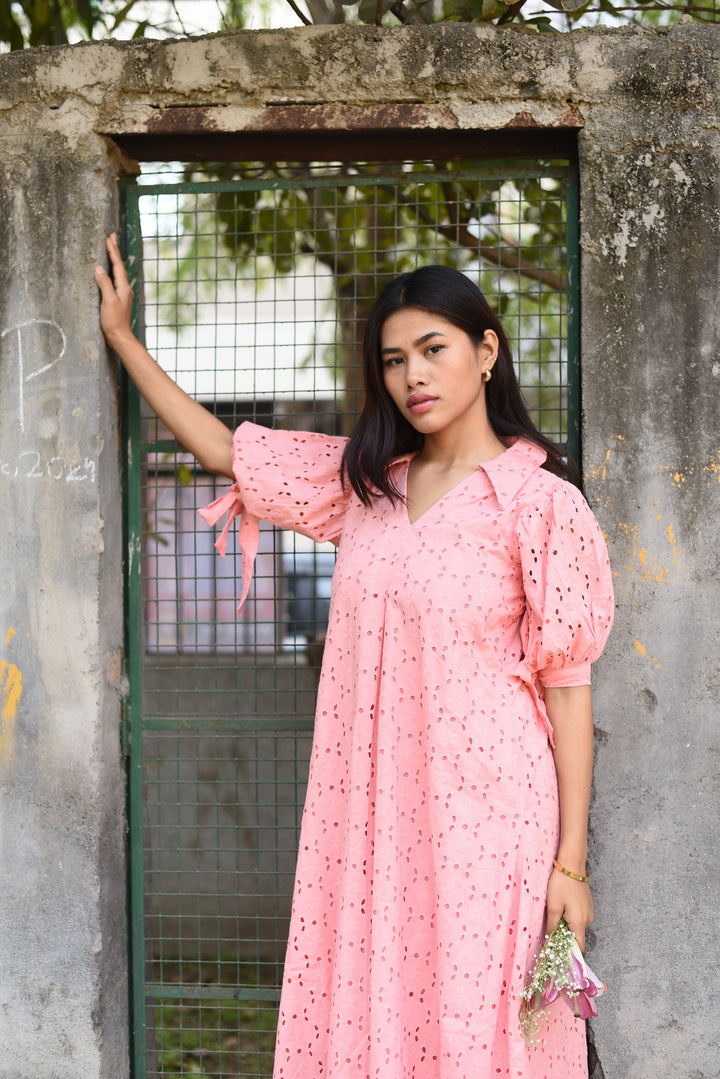 Peachy Summer Dress