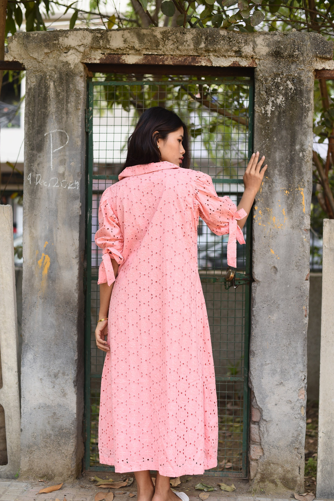 Peachy Summer Dress