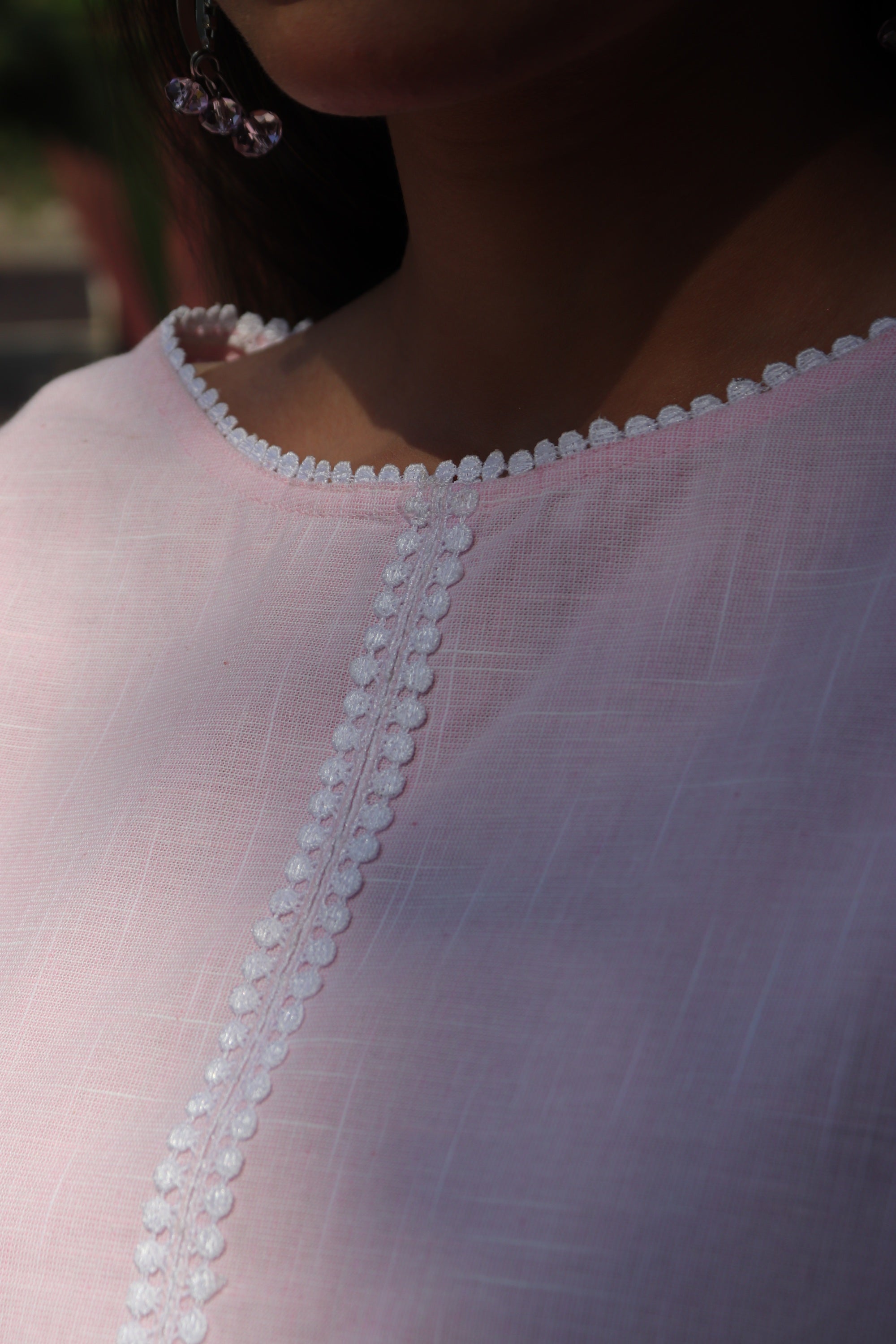 Signature Dust Pink Linen Set