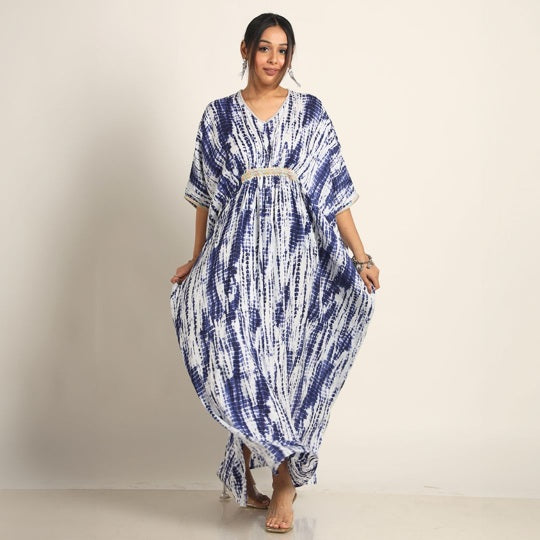 Dusky Tie Dye KAFTAN