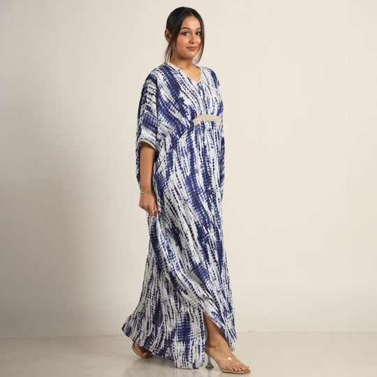 Dusky Tie Dye KAFTAN